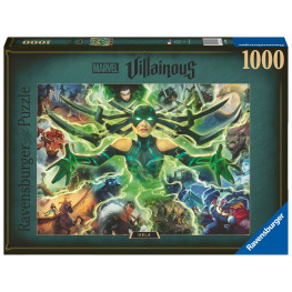 Marvel Villainous Jigsaw Puzzle Hela (1000 pieces) - Poškodené balenie !